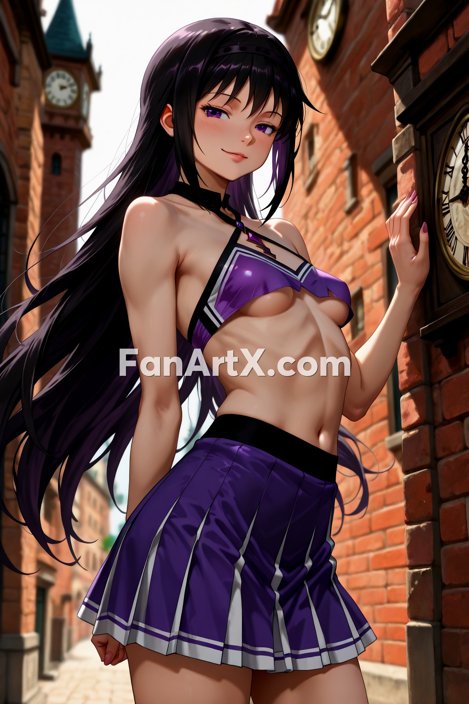 Akemi Homura Puella Magi Madoka Magica Fanart 2201567